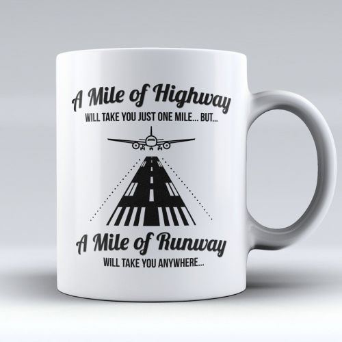 https://www.pilottrainingcentre.com/storageA MILE OF HIGHWAY (Pilot Gift, Pilot Mug, Pilot Coffee Cup, Aviation Gifts)