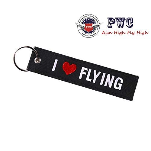 I LOVE FLYING Keychain - 1 Piece