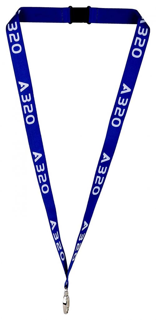 Pilot Training Centre Polyester Airbus A320 Lanyard for Flight Crew Airman