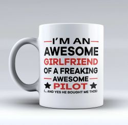 Awesome Pilot (Pilot Gift, Pilot Mug, Pilot Coffee Cup, Aviation Gifts)