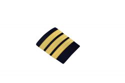 First Officer Epaulet 03 Golden Bar