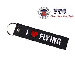 I LOVE FLYING Keychain - 1 Piece
