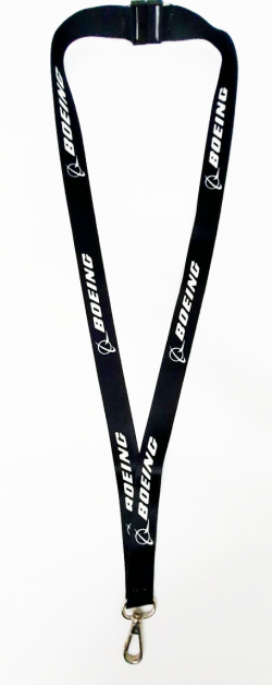 Pilot Training Centre Polyester Boeing Lanyard for Flight Crew Airman