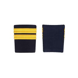 Second Officer Pilot Epaulet 02 Golden Bar